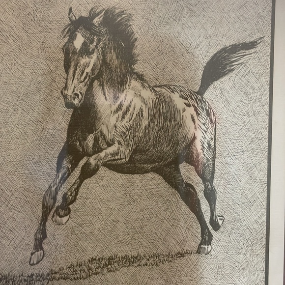 Jack White official state artist of Texas signed collectible art framed 8.5 x 12 - Picture 4 of 4